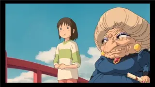 😳 Chihiro Ogino Spirited Away Anime, A Viagem de Chihiro, Ghibli, Chihiro, Yubaba whatsapp sticker