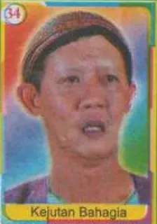 😆 Kejutan Bahagia homem, retrato, adesivo, pessoa, chapéu, indonésio telegram sticker
