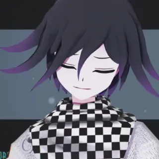 😞 Kokichi Oma Danganronpa Аниме, Персонаж, Кокичи Ома, Danganronpa, Манга telegram sticker