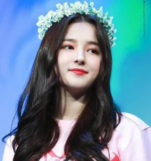 🌸 Nancy Jewel McDonie kpop, idol, penyanyi, aktris, nancy jewel mcdonie, korea whatsapp sticker