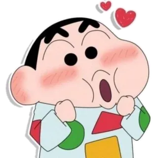 ❤ Shin-chan Crayon Shin-chan การ์ตูน, อนิเมะ, ตัวละคร, ชินจัง, เครยอนชินจัง, น่ารัก telegram sticker