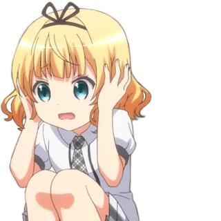 😨 anime, girl, cartoon, kawaii telegram sticker