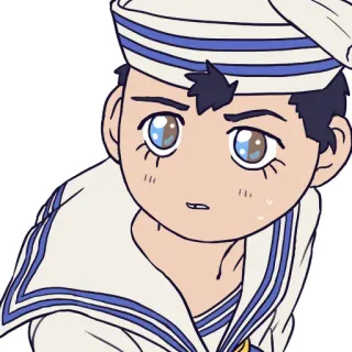 ⚓️ Josuke Higashikata (JoJolion) JoJolion Anime, Manga, JoJo's Bizarre Adventure, JoJolion, Josuke Higashikata telegram sticker