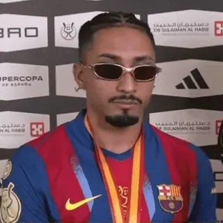 🔵 Raphinha FC Barcelona SUPERCOPA whatsapp sticker