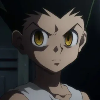 🌿 Gon Freecss Hunter x Hunter Anime, Garçon, Chasseur, Gon, Personnage telegram sticker