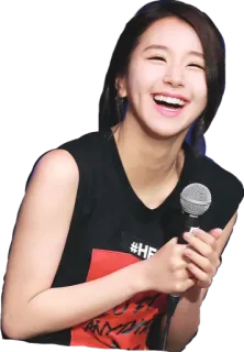 😂 donna, cantante, asiatica, persona, ritratto, celebrità telegram sticker