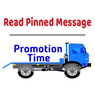 📣 Read Pinned Message camion, message, épinglé, lu whatsapp sticker