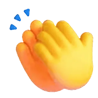 👏