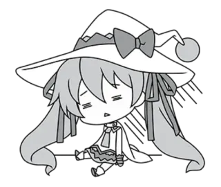 🦞 Hatsune Miku 애니메이션, 치비, 보컬로이드, 하츠네 미쿠, 귀여운, 만화 whatsapp sticker