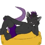Furry animated telegram stickers