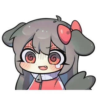 🎀 Anime, Kartun, Gadis, Lucu, Stiker, Kawaii whatsapp sticker