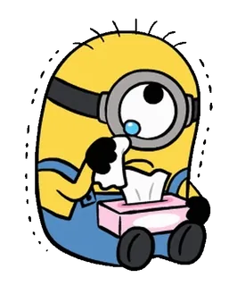 MINIONS × BROWN & FRIENDS telegram stickers