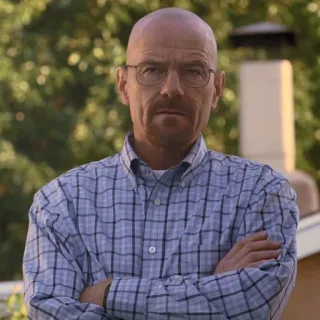 🧪 Walter White Breaking Bad Walter White, Breaking Bad, Heisenberg, TV show, character, AMC telegram sticker