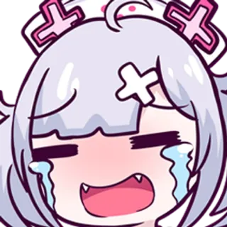 😭 Anime, Chorando, Triste, Kawaii, Fofo telegram sticker