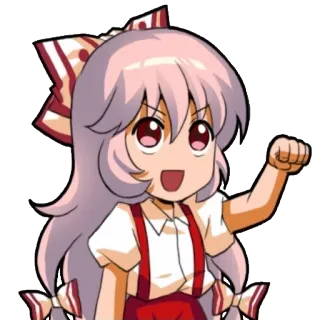 😁 Anime, Cartone animato, Ragazza, Personaggio, Carino, Kawaii telegram sticker
