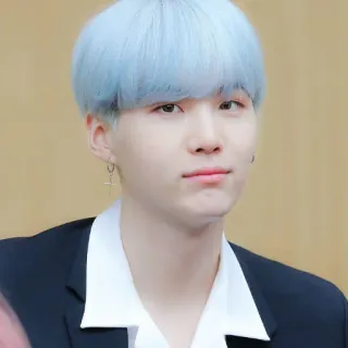 🍃 Suga Suga, BTS, K-Pop, Koreanisch, Idol, Sänger, Min Yoongi telegram sticker