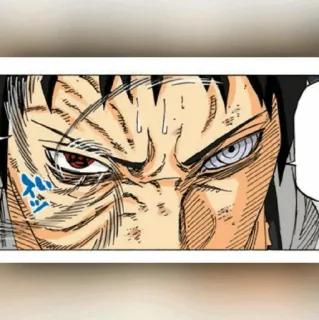 ⚫️ Obito Uchiha Naruto Anime, Manga, Occhi, Sharingan, Rinnegan telegram sticker