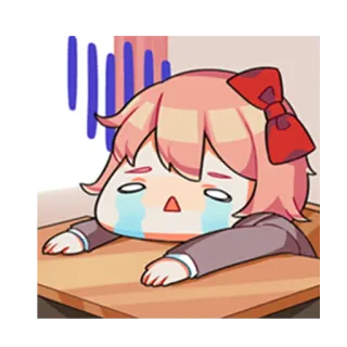 Chibi_Dokis TeamSalvato(@ddlcmeme) telegram stickers