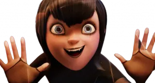 😱 Mavis Dracula Hotel Transylvania cartoon, vampire, Mavis, Hotel Transylvania, character, monster telegram sticker