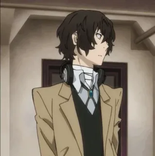 ✨ Osamu Dazai Bungou Stray Dogs อนิเมะ, มังงะ, ดาไซ, โอซามุ ดาไซ, Bungou Stray Dogs telegram sticker