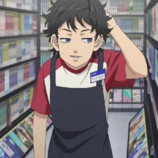 😅 ハナガキ Anime, Chico, Personaje, Tienda, Manga telegram sticker