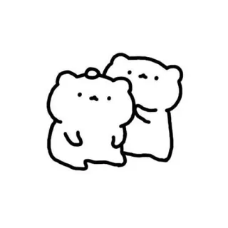 🎏 carino, orso, cartone animato, animale telegram sticker