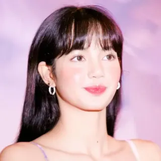 🐈 Lisa K-pop, นักร้อง, ภาพเหมือน, ลิซ่า, Blackpink telegram sticker