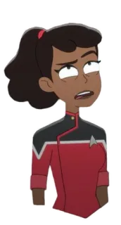 🙄 Star Trek Star Trek, Desenho animado, Ficção científica, Personagem, Espaço, Programa de TV telegram sticker