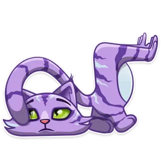 Cheshire Cat telegram stickers