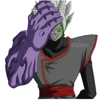 🤦‍♀️ Zamasu Dragon Ball Super Anime, Dragon Ball, Zamasu, Fusion, Sombong whatsapp sticker