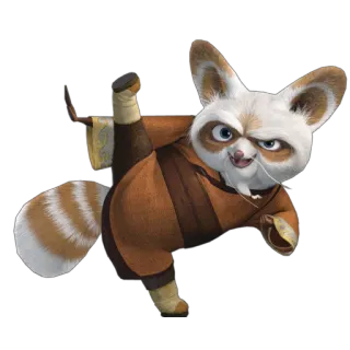 Kung Fu Panda telegram stickers