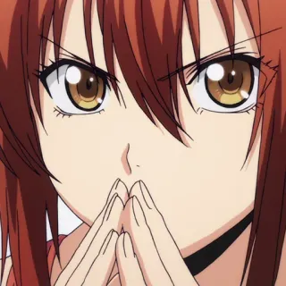 ⚓️ Anime, Mangá, Retrato, Mulher, Garota, Rosto telegram sticker