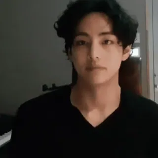 ❕ V V, BTS, Kim Taehyung, K-pop, cantor whatsapp sticker