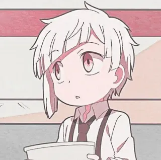 🍥 Anime, Mangá, Personagem, Fofo, Ilustração, Adesivo telegram sticker