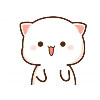 😲 süß, Katze, Kätzchen, Cartoon, entzückend telegram sticker