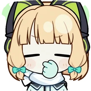 ๐คข anime, cartoon, girl, chibi, cute, kawaii, character, sticker telegram sticker