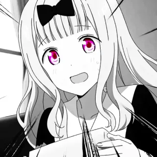 💗 Chika Fujiwara Kaguya-sama: Love Is War Anime, Manga, Chika Fujiwara, Kaguya-sama: Love is War, Carino, Cartone animato telegram sticker