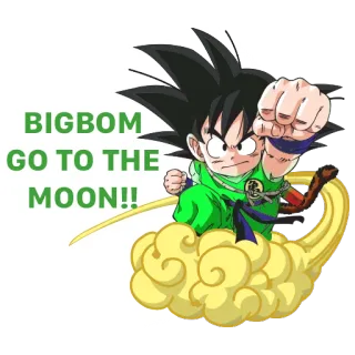 Bigbom 7Dragon ball whatsapp stickers