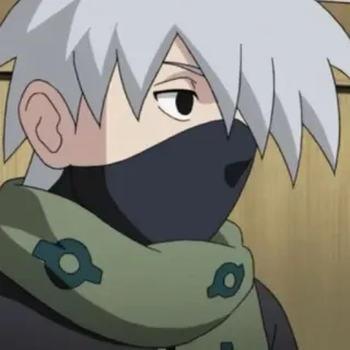 🥷 Kakashi Naruto anime, naruto, kakashi, ninja, character telegram sticker