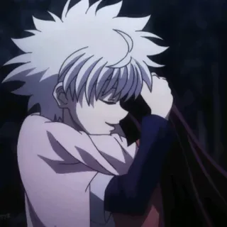 ❤ Killua Zoldyck Hunter x Hunter アニメ, キルア, ハンターハンター, HxH, ゾルディック telegram sticker