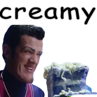 🍆 Robbie Rotten LazyTown Meme, Śmieszne, Ciasto, Serial TV, Złoczyńca telegram sticker