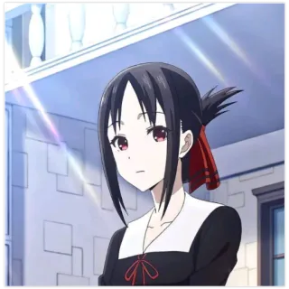 🔱 Kaguya Shinomiya Kaguya-sama: Love Is War 动漫, 四宫辉夜, 辉夜大小姐想让我告白, 漫画, 卡通 telegram sticker