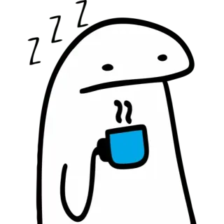 ☕️ 咖啡, 卡通, 贴纸, 饮料, 饮品 telegram sticker