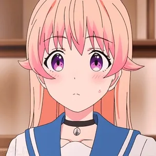 🤔 Garota anime, Personagem de desenho animado, Estilo anime, Retrato, Bonito, Animado telegram sticker
