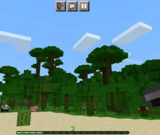 🌱 Minecraft minecraft, game, sandbox, petualangan, dunia, virtual, membangun telegram sticker