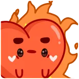 Сердечко | @Premium_Emojis_Telegram telegram stickers