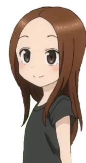 😄 Anime, Menina, Fofa, Desenho animado telegram sticker