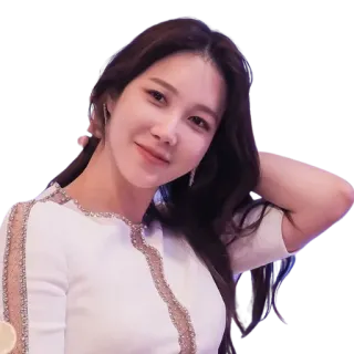 🥰 Frau, Porträt, Kleid, Asiatin, Koreanerin, Schauspielerin whatsapp sticker