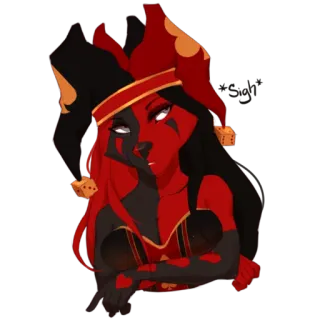 Kasha-Vexstacy whatsapp stickers