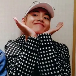 🍁 V kpop, cantante, bts, idol, celebrità, asiatico, v, kim taehyung telegram sticker